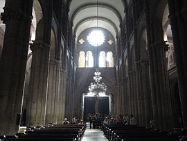 Interior de la catedral
