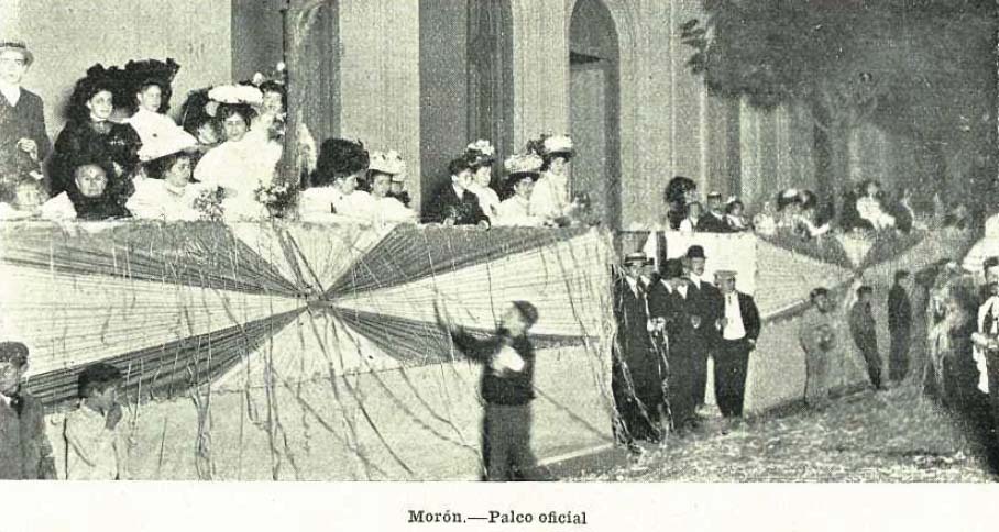 Carnaval 1908 Morón, Caras y Caretas N° 492, 7 de marzo de 1908