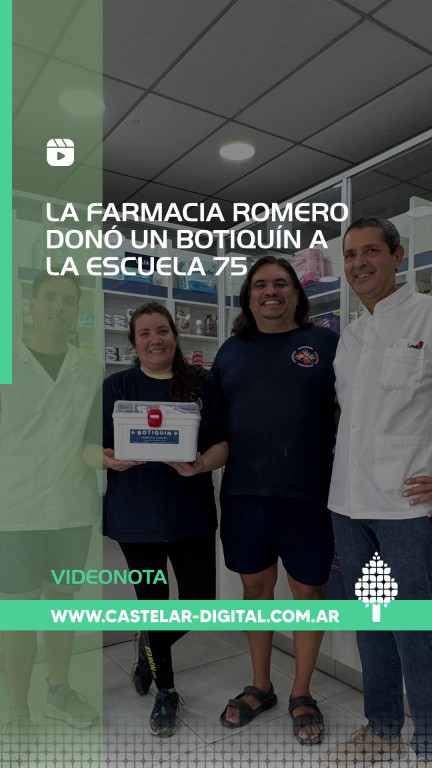 farmacia romero escuela 75 botiquín primeros auxilios