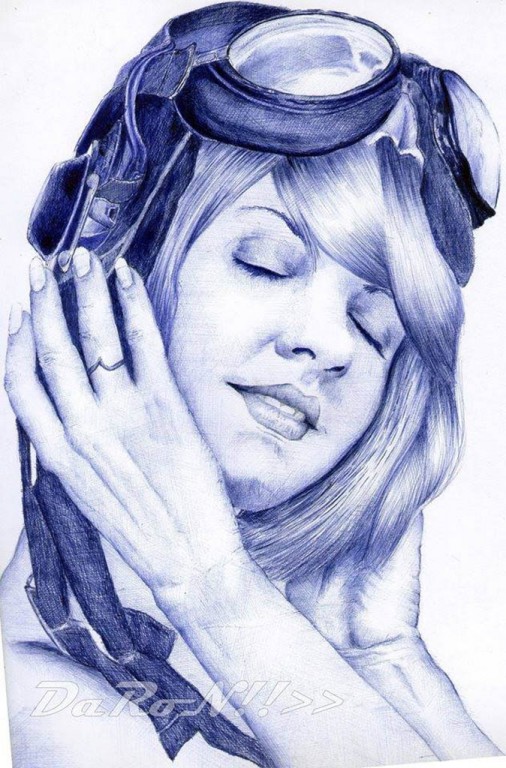 Daron Mastropiero - Artista plastico - Dibujos Hiperrealistas en Birome