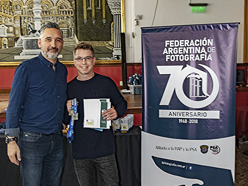 Gabriel Colonna - Premiación de la FAF