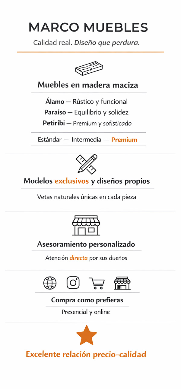 Marco Muebles - Duseño que perdura