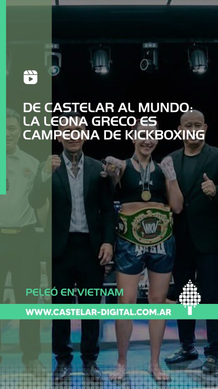 Florencia Greco La Leona Dojo Serpiente Kickboxing campeona vietnam