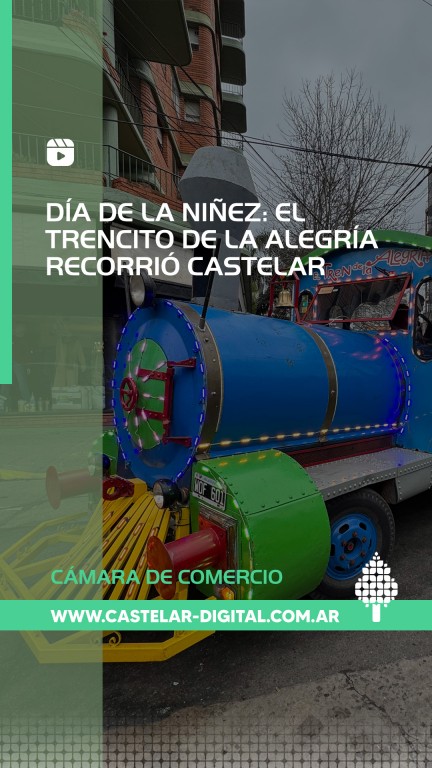 trencito de la alegría día del niño