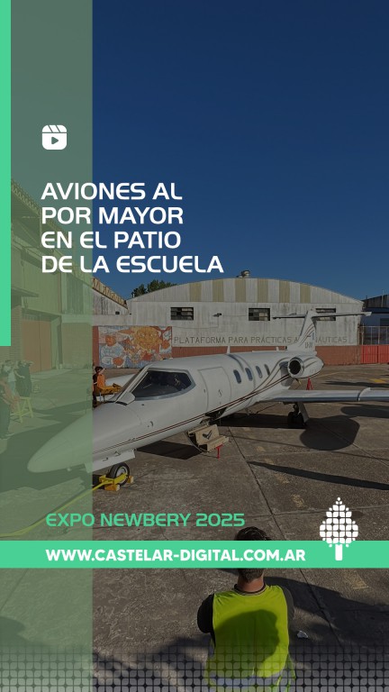 expo newbery 2025 castelar digital aviones avioneros learjet zona oeste