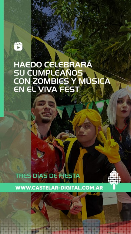viva fest haedo cumpleaños zombies 1