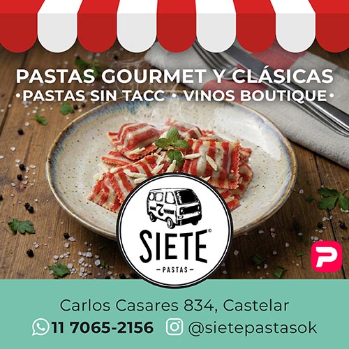 Siete Pastas - Pastas con rellenos originales en Castelar