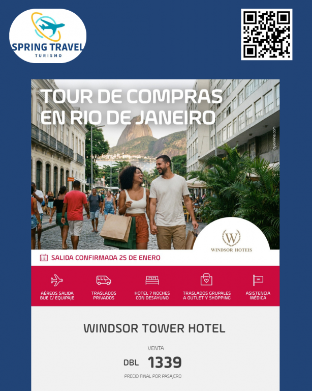 Tour de compras por Rio de Janeiro