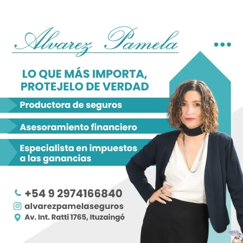 Pamela Alvarez - Productora de seguros y asesoramiento financiero