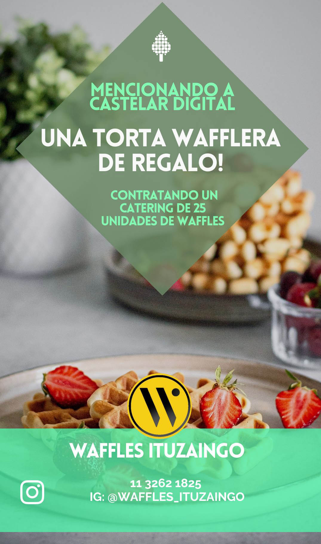 Waffles Ituzaingó - El mejor catering dulce para tu evento