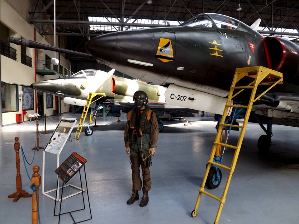 Aviones A-4 Skyhawk en el Museo Nacional de Aeronáutica