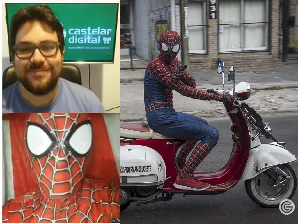 Spiderman del Oeste: “me sacan 3000 fotos por día” - Castelar Digital