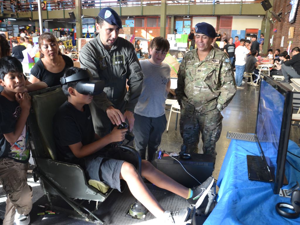 Simulador del Ejército Argentino.