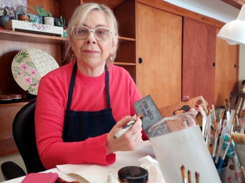 Bibi Romero: “La pintura fue un oasis en mi vida diaria”
