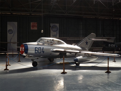 Volverá a volar el Mig 15 expuesto en el Museo Nacional de Aeronáutica