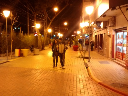 Se inauguró la primera calle peatonal de Castelar