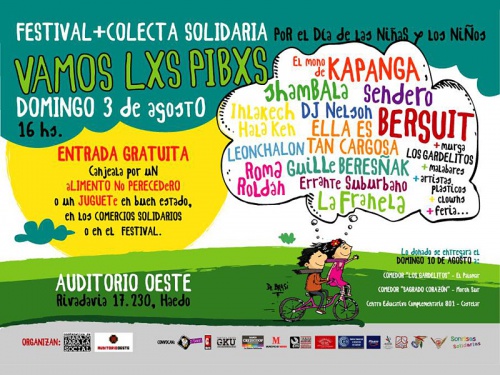 Festival Cultural y Colecta Solidaria por el Día del Niño