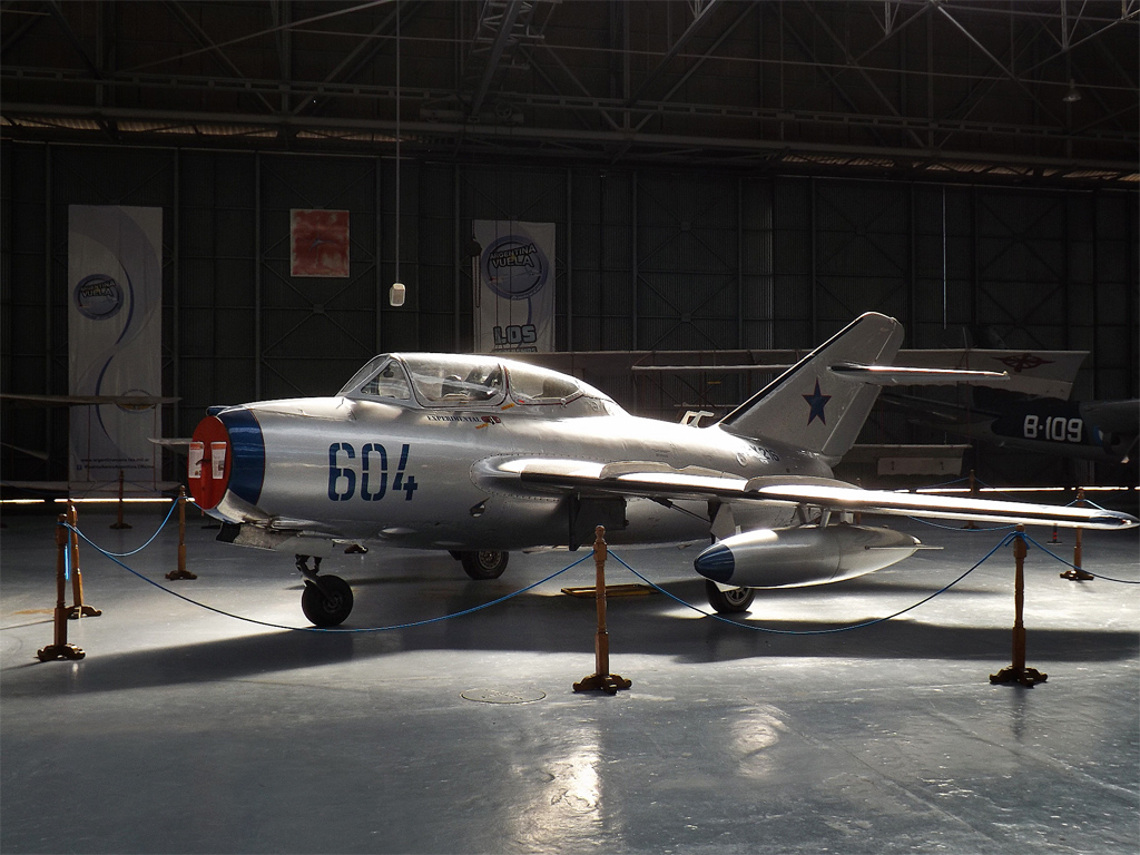 Mig 15 en el Museo Nacional de Aeronáutica
