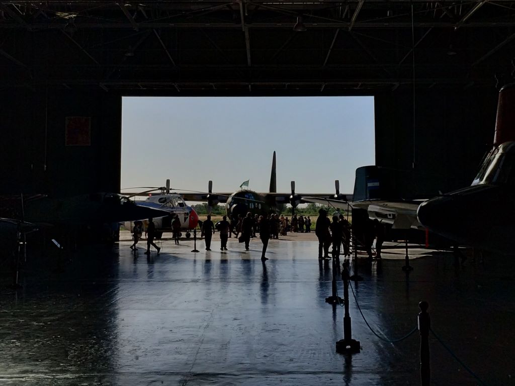 Hangar del MNA. 