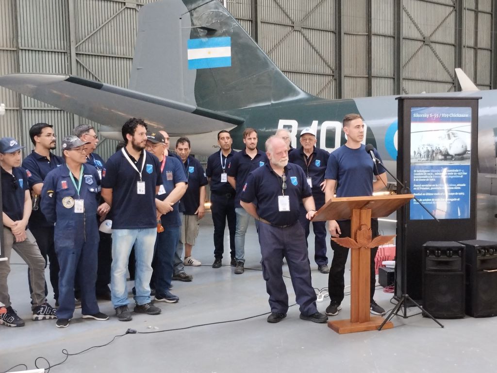 El Grupo Técnico de Restauraciones Aeronáuticas. 