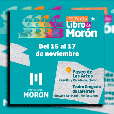 Morón realizará su primera Feria del Libro