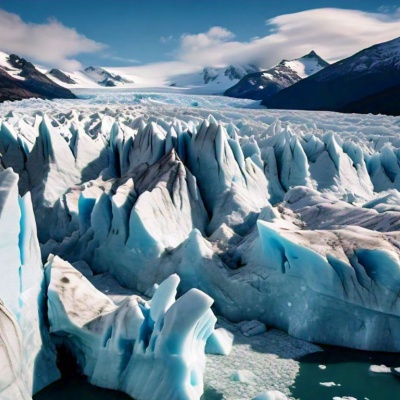 Glaciar, por Haydée Piteo