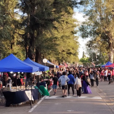 Miles de fanáticos se sumaron a la feria Medieval del Gorki Grana