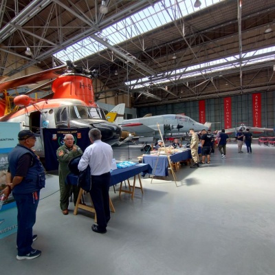 El Museo de Aeronáutica realizó con éxito su segunda feria del libro