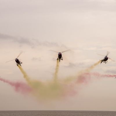 Mirá las mejores fotos del show aéreo de la Patrulla Aspa